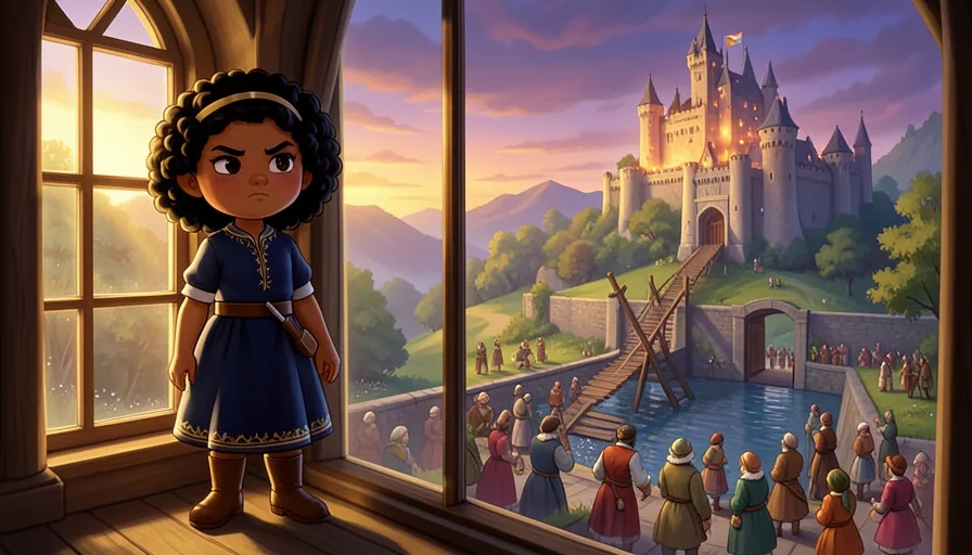 Princess Tamsin and the Stuck Drawbridge