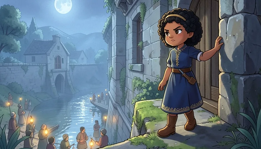 Princess Tamsin and the Stuck Drawbridge, page 4